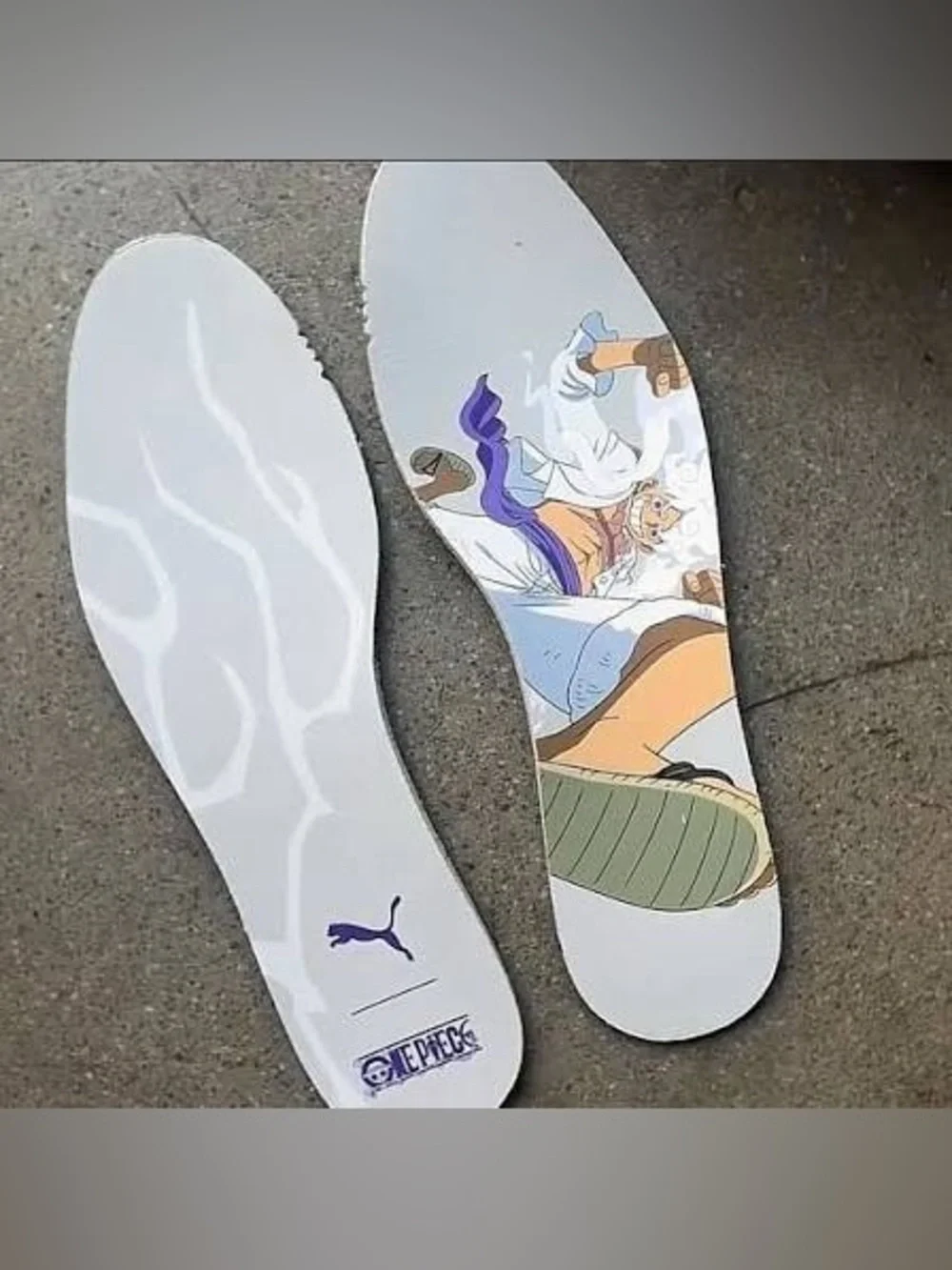 Puma x One Piece Luffy Suede Sneakers